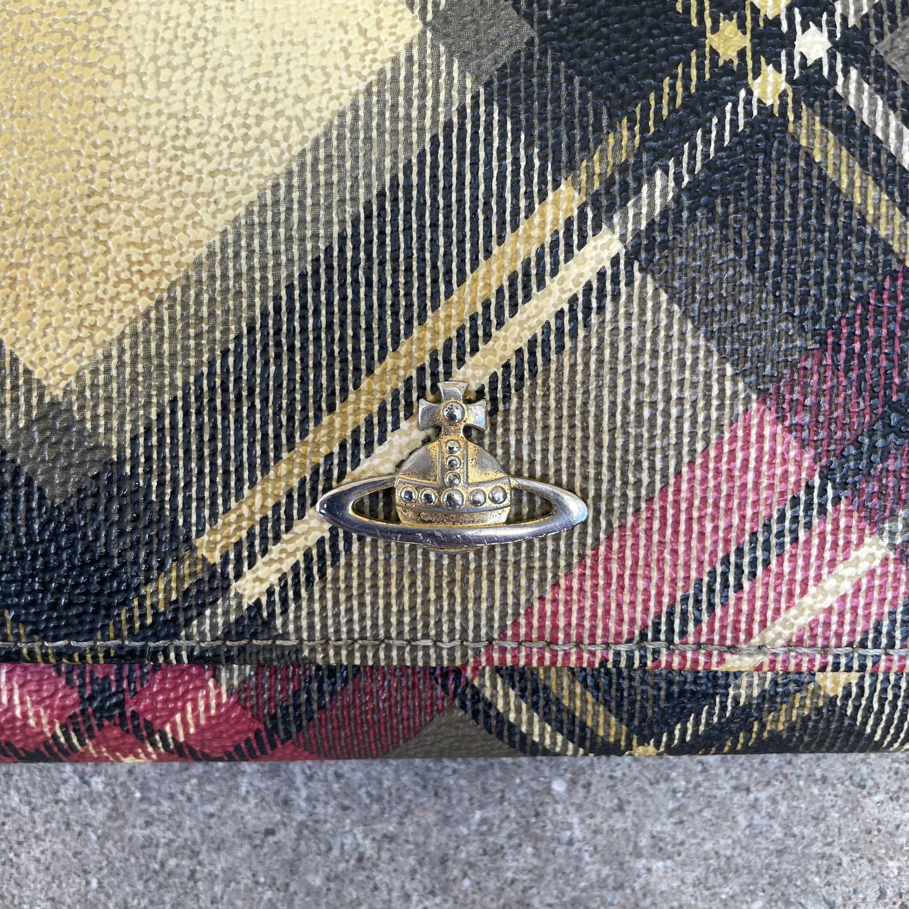 Vivienne Westwood long leather wallet
