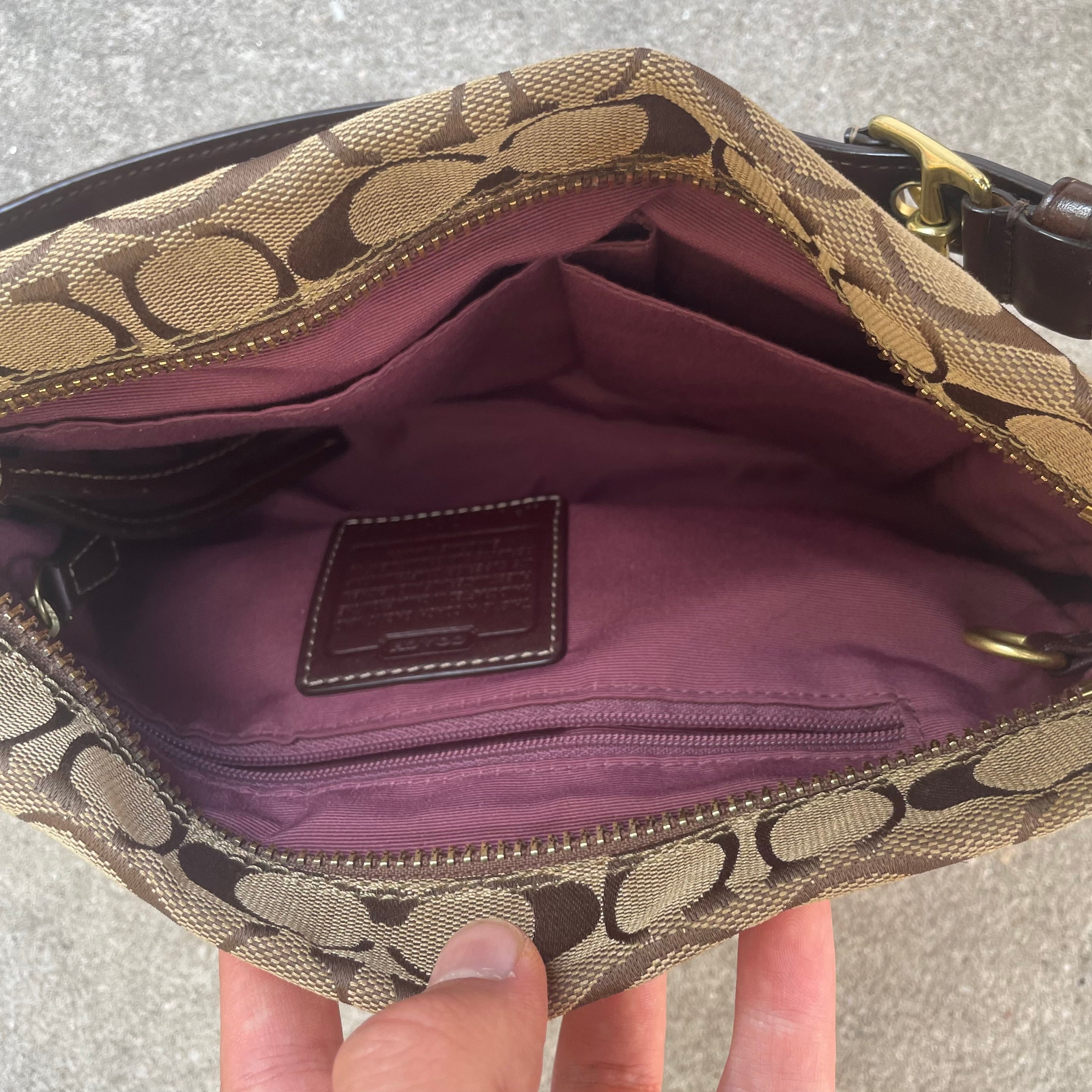 Coach mini bag