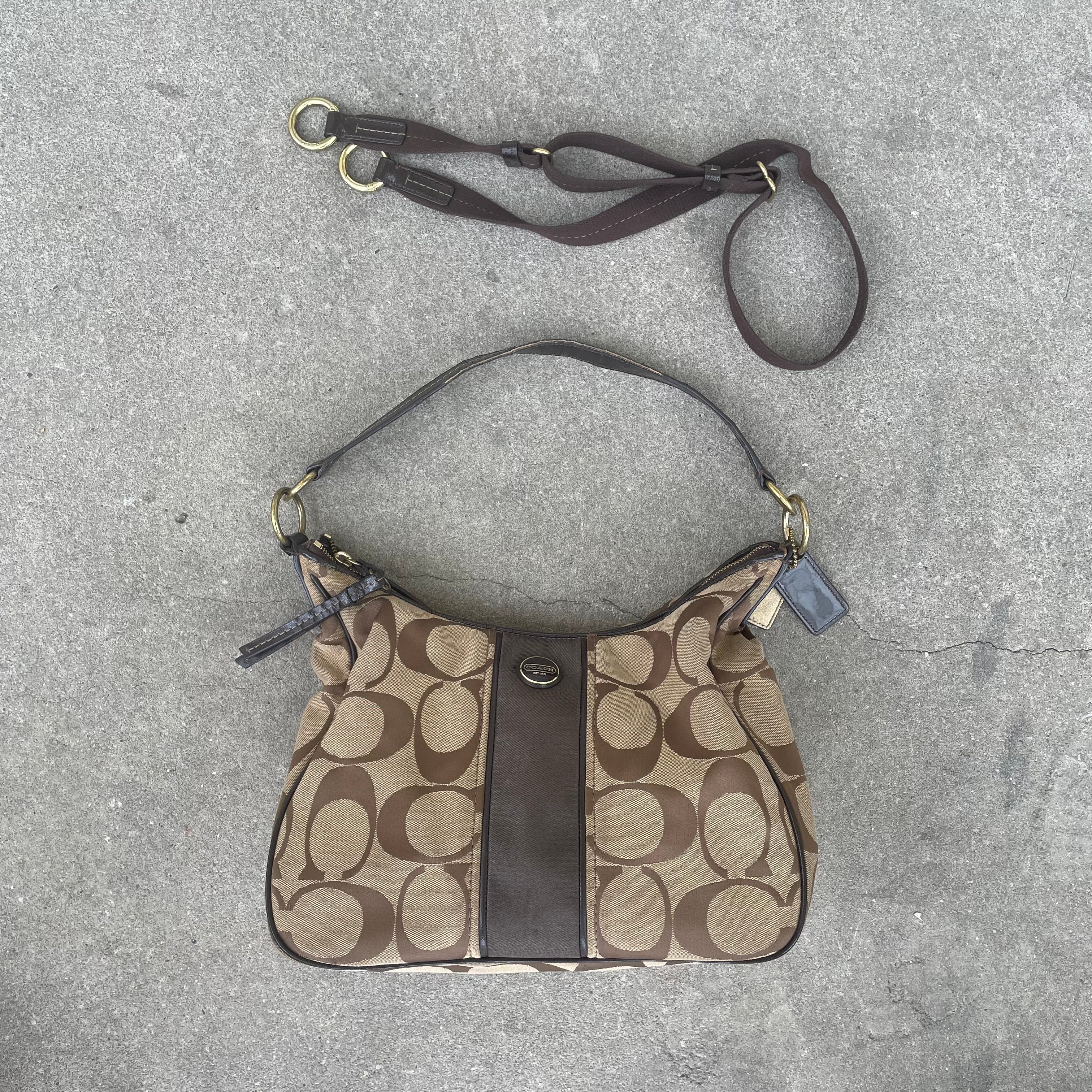 Vintage coach 2 way shoulder bag