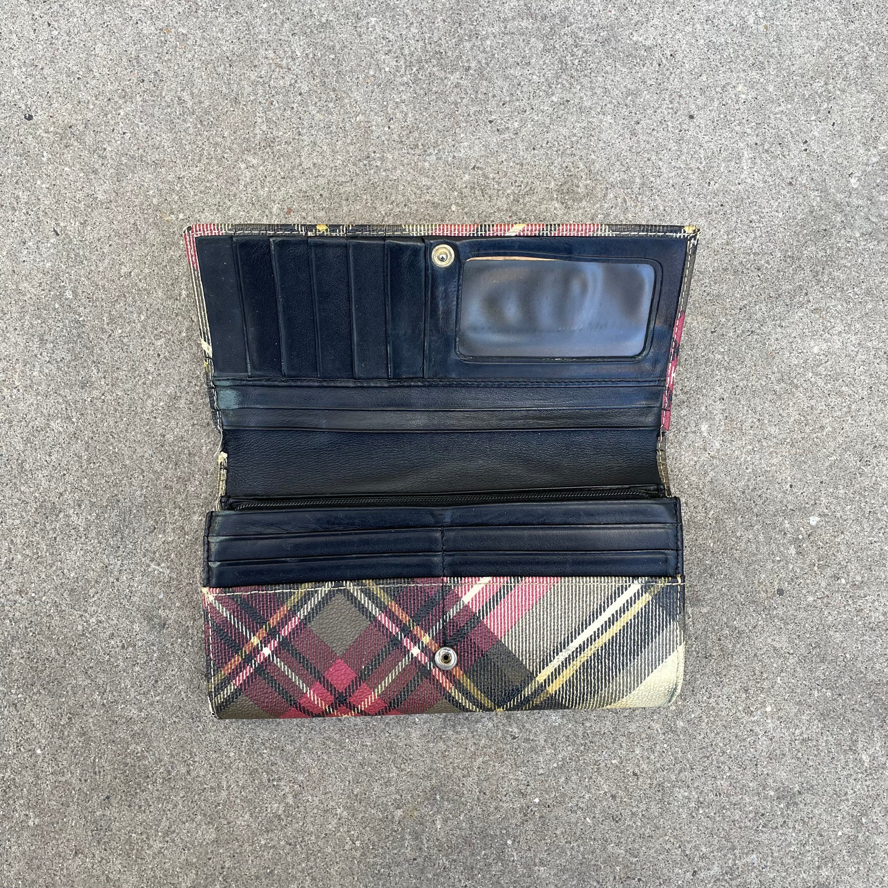 Vivienne Westwood long leather wallet
